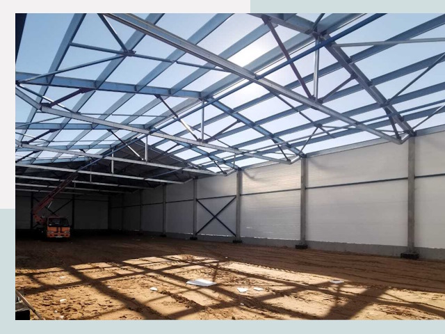 Строительство сенохранилищ в Южном-Сахалинске