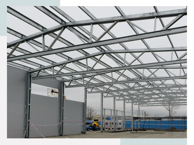 Строительство складов в Южно-Сахалинск от 620 руб. за м²