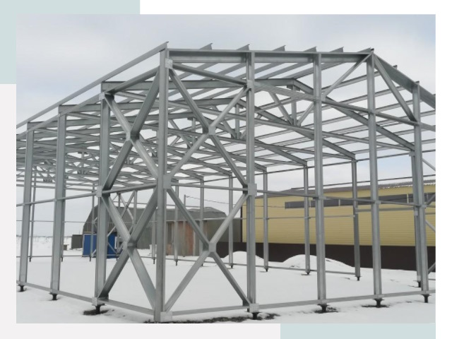 Каркасные ангары в Южном-Сахалинске