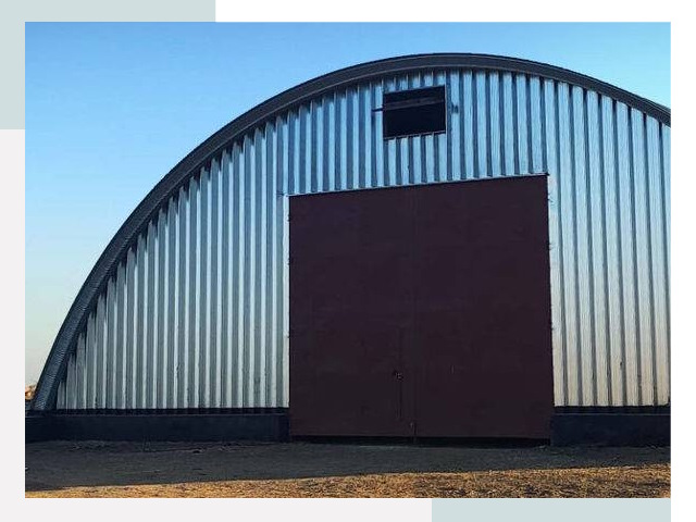 Бескаркасные ангары в Южном-Сахалинске