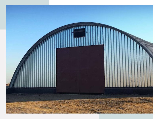 Арочные ангары в Южном-Сахалинске