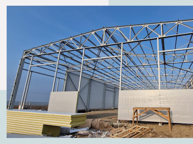 Утепленные ангары в Южно-Сахалинск от 620 руб. за м²