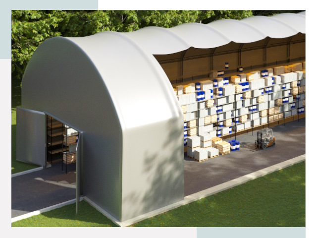 Тентовые ангары в Южном-Сахалинске