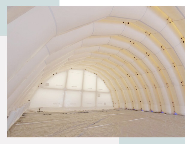 Пневмокаркасные ангары в Южном-Сахалинске