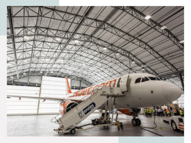 Авиационные ангары в Южном-Сахалинске