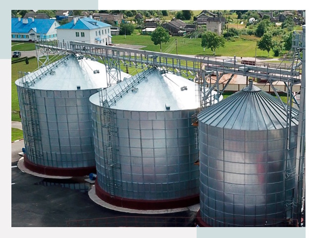 Металлические силосы в Южном-Сахалинске