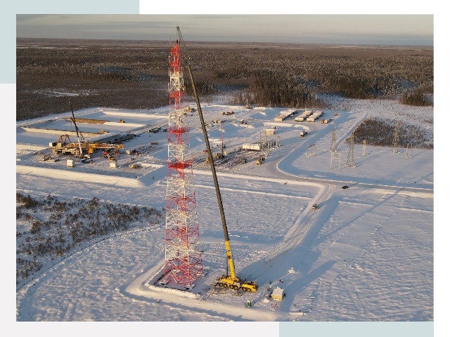 Мачты связи в Южном-Сахалинске