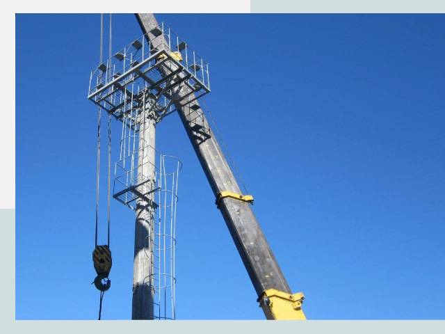 Монтаж осветительных мачт в Южно-Сахалинск от 620 руб.