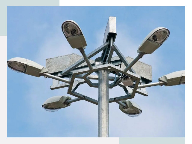 Монтаж осветительных мачт в Южном-Сахалинске