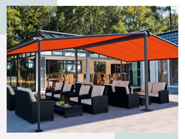 Навесы для кафе и ресторанов в Южном-Сахалинске