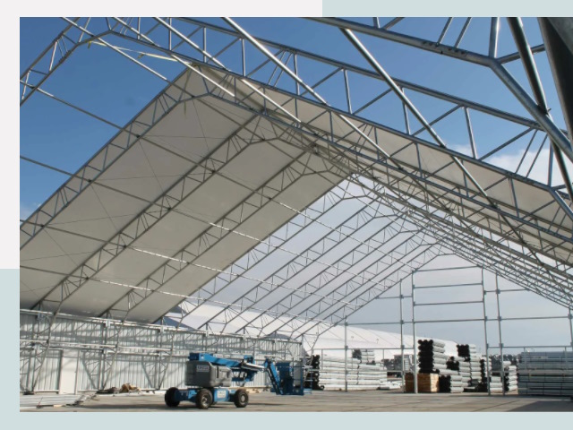Каркасно-тентовые сооружения от СтальСтрой-Южн по цене 620 руб.