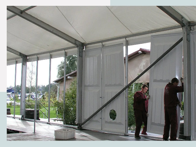 Быстро сборные шатры в Южно-Сахалинск от 620 руб. за м²