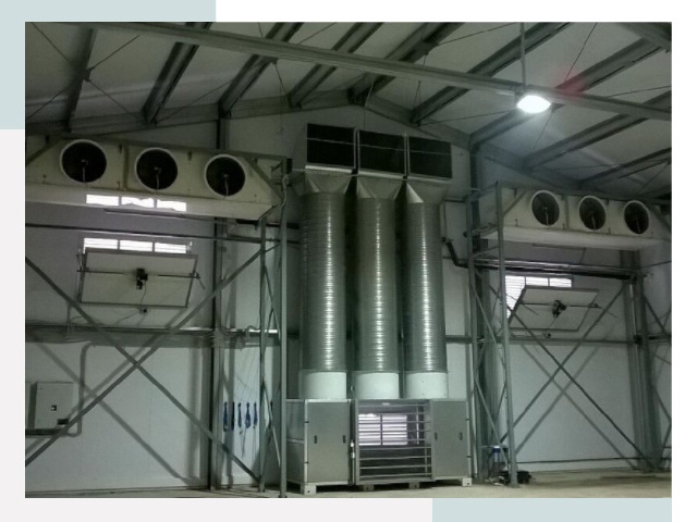 Инженерные системы для ангаров в Южном-Сахалинске