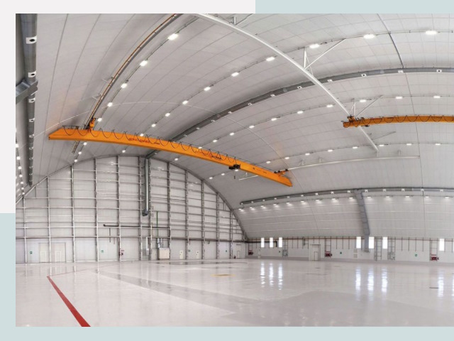 Оснащение ангаров в Южно-Сахалинск от СтальСтрой-Южн - цена от 620 руб.