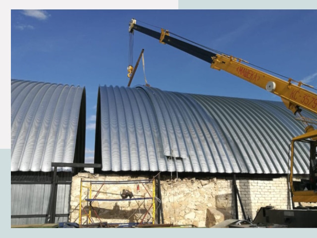 Реконструкция ангаров в Южном-Сахалинске от 620 руб.