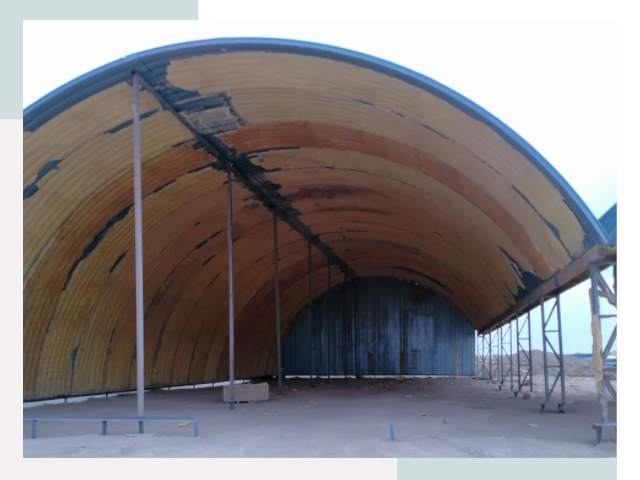 Реконструкция ангаров в Южном-Сахалинске