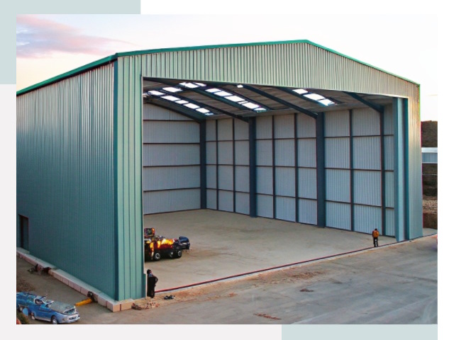 Строительство ангаров в Южном-Сахалинске