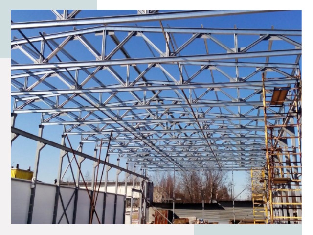 Металлокаркасы для складов в Южном-Сахалинске