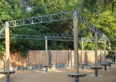 Терраса из металлоконструкций под ключ, проектирование, изготовление и монтаж от СтальСтрой-Южн